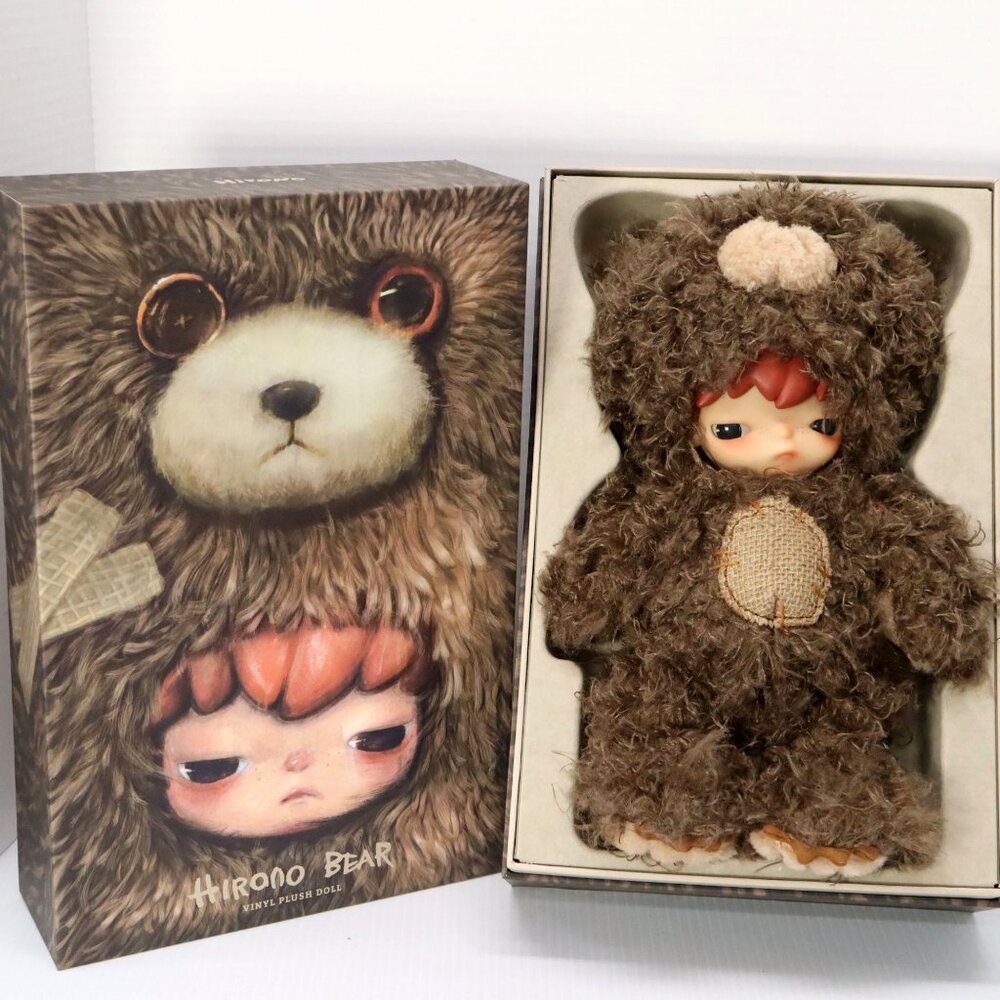 Hirono Bear Vinyl Plush Doll 14.96 inches POP MART Authentic Pop Mart US Seller